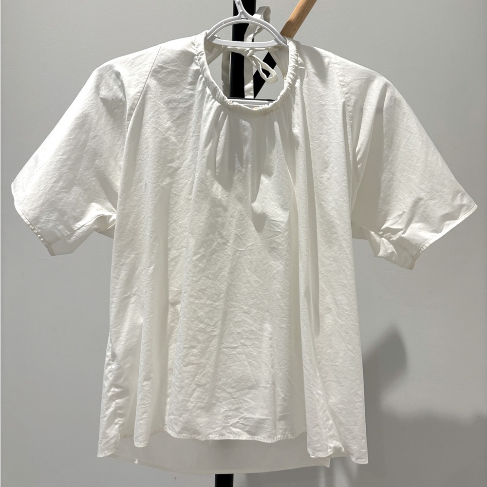 COS shirt with tie back sz2